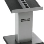 POWERBLOCK Large Column Stand, Dumbbell Rack & Weight Rack,Silver/black