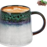 Extra Large Ceramic Coffee Mugs,16 Oz,Handmade Pottery Mug,Big Tea Cup for Office and Home,Dishwasher and Microwave