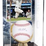 Kerry Carpenter Detroit Tigers Autographed Baseball and Sublimated Baseball Display Case with Image – Autographed Baseballs