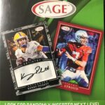 2022 Sage Artistry NFL Football Draft Picks Series Blaster Box with 73 Cards including 2 AUTOGRAPHS and 1 CANVAS Insert Card Possible 2023 Draft Pick CJ Stroud plus Kenny Pickett and Others