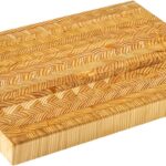 Larch Wood Canada End Grain Medium Cutting Board, Standard Line, Handcrafted for Professional Chefs & Home Cooking, 17-3/4″ x 13-1/2″ x 1-5/8″