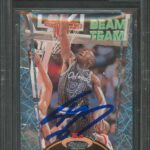 Shaquille O’Neal Signed 1992 Stadium Club Beam Team #21 RC Card Auto 10 BAS Slab – Basketball Autographed Cards