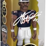 Walter Payton Gold 5 Inch Facsimile Signed Reprint Laser Autographed Funko POP! Football: Chicago Bears Figurine