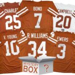 Autographed/Signed University of Texas College Football Jersey Mystery Box with PSA JSA or Beckett COA