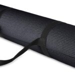 Fitvids All Purpose 1/4-Inch High Density Anti-Tear Exercise Yoga Mat with Carrying Strap, Multiple Colors