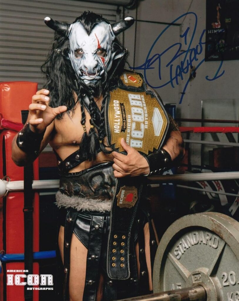 Taurus Signed 8×10 Photo Lucha Libre AAA Impact Wrestling Picture Auto’d 2 – Autographed Soccer Photos