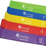 SmarterLife Resistance Bands for Working Out, Latex-Free Exercise Bands for Women, Men, 5 Extra Wide Workout Bands for Weight Loss, Home Gym, Booty Bands, Physical Therapy Bands, Workout Guide