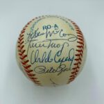 Extraordinary Rookie Of The Year Signed Baseball (20) Willie Mays Tom Seaver JSA – Autographed Baseballs