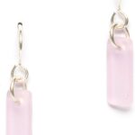 Murmur Sea Glass Earrings – Sterling French Wire Beach Glass Earrings for Women by EcoSeaCo, using sustainable, recycled and repurposed material. Handmade Jewelry in the USA