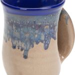 Clay in Motion Handwarmer Mug – Right Hand (Cobalt Canyon)
