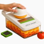 Vegetable Chopper & Mandoline Slicer – 14-in-1 Food Chopper, Vegetable Cutter, Dicer & Kitchen Slicer with 8 Stainless Steel Blades, Onion Chopper, Non-Slip Base & Safety Hand Guard by Zôco Smart