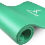 ProsourceFit Extra Thick Yoga and Pilates Mat ½” (13mm), 71-inch Long High Density Exercise Mat with Comfort Foam and Carrying Strap