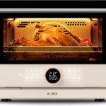 FOTILE HYZK32-E3-E ChefCubii 1.1 cu. ft. 4-in-1 Combi-Steam Oven with Steam-Bake, Air Fry, Convection, Dehydrator Functions, and 50 Preset Menus, Beige