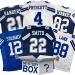 Autographed/Signed Dallas Football Jersey Mystery Box with PSA JSA or Beckett COA