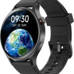 Fitpolo Smart Watch for Men Women,1.3″ AMOLED Touchscreen Fitness Tracker, Make/Answer Calls, Heart Rate SpO2 Monitor, IP68 Waterproof, Sleep & Activity Tracking Smartwatch for Android Phones iPhone