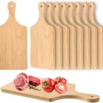12 Pcs Thicken Bamboo Cutting Board Bulk 11×5 Inch Personalized Wood Chopping Board Customized Laser Engraving Serving Charcuterie Boards for Wedding Mother’s Day Housewarming Present,0.39″ Thick