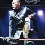 El Hijo del Vikingo Signed 8×10 Photo Lucha Libre AAA AEW GCW Impact Autograph 9 – Autographed Soccer Photos
