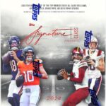 2024 Topps Signature Class Football Mega Trading Card Box (Exclusive Odyssey SP Inserts)