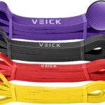 VEICK Resistance Bands for Working Out, Exercise Bands, Workout Bands, Pull Up Assistance Bands, Long Heavy Stretch Bands Set for Men and Women, Power Weight Gym at Home Fitness Equipment