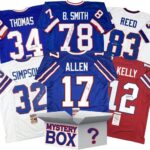 Autographed/Signed Buffalo Football Jersey Mystery Box with PSA JSA or Beckett COA
