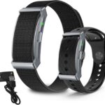 Smart Bracelet with Body Temperature Monitor, 24/7 Continuous Heart Rate/Blood Oxygen/HRV Tracking, 24H Sleep Tracker, 170+ Sports Modes, Fitness Watch with Free App, 2 Straps for Men Women