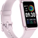 Fitness Tracker- Smart Watch with 1.47″ Health Activity Trackers 24/7 Heart Rate,Stress Management, Monitor Blood Oxygen, Sleep Tracking Fitness Watch for Android iPhone Women Men (Pink)