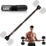 Dumbbell Converter to Barbell Set – Adjustable weights & Up to 200 lb Capacity Weight Barbell – Steel Clamp – Barbell Dumbbells Converter for Home Gym – Weight Lifting for full Body Workouts