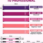 Resistance Bands Set – Resistance Band and Adjustable Ankle Exercise Bands with Cuffs Great Equipment for Training, Working Out, Yoga,Home Gym with Training Guidance & Carry Bag,Set of 8