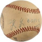 Beautiful Cy Young Single Signed Autographed Baseball JSA COA – Autographed Baseballs
