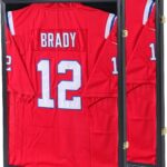 Jersey Frame Display Case Jersey Display Case Jersey Shadow Box with Uv Protection Acrylic and Hanger for Baseball Basketball Football Soccer Hockey Sport Shirt and Uniform,Black-2 Pack