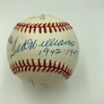 The Finest Mickey Mantle Ted Williams Triple Crown Signed Inscribed Baseball JSA – Autographed Baseballs