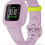 Garmin vivofit jr. 3, Fitness Tracker for Kids, Includes Interactive App Experience, Swim-Friendly, Up to 1-Year Battery Life, Lilac Floral