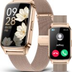 Fitness Tracker Watch for Women Men, Step Counter Compatible with iPhone Android, IP68 Waterproof Activity Tracker with Calorie and Sleep Monitor, 110+ Sports Modes Pedometer Smartwatch Smart Watch