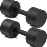CAP Barbell 15 lb Adjustable Dumbbell – Compact Cast Iron Weight | Multiple Options
