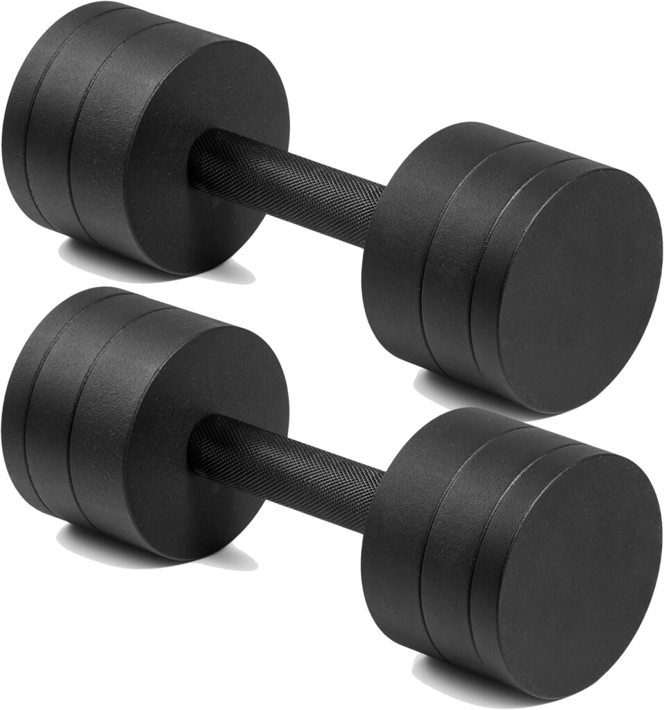 CAP Barbell 15 lb Adjustable Dumbbell – Compact Cast Iron Weight | Multiple Options