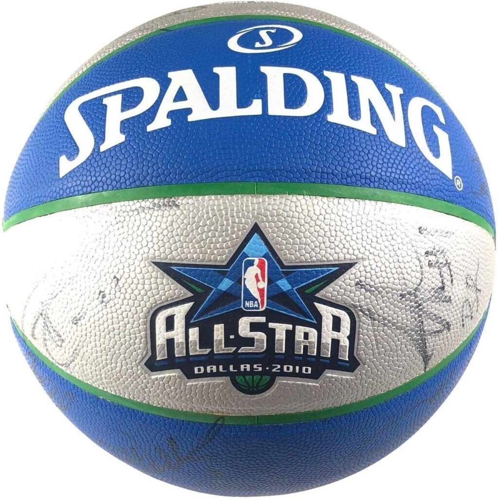 2010 NBA All Star Signed Basketball PSA/DNA Autographed Ball LOA – Autographed Basketballs