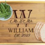 My Personal Memories Engraved Wooden Serving Platter Tray with Handles and Legs – Customized and Custom Monogrammed (Without Legs)