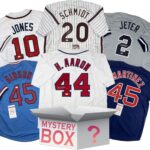 Hall of Famers Autographed/Signed Baseball Jersey Mystery Box with JSA, PSA, Beckett or Fanatics COA