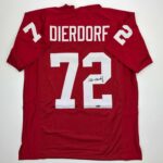 Facsimile Autographed Dan Dierdorf St. Louis Arizona Red Reprint Laser Auto Football Jersey Size Men’s XL