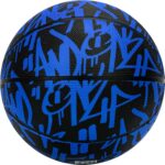 AND1 Fantom Graffiti Rubber Basketball – Streetball for Indoor and Outdoor Use, Deep Channel Construction and Durability