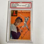 1954 Topps Ted Williams #1 Signed Autographed Baseball Card PSA DNA – Baseball Slabbed Autographed Cards