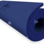 Hatha Yoga Extra Thick TPE Yoga Mat – 72″x 32″ Thickness 1/2 Inch -Eco Friendly SGS Certified – With High Density Anti-Tear Exercise Bolster For Home Gym Travel & Floor Outside