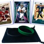 Jalen Hurts (3) Assorted 2020 Rookie Football Cards Gift Pack – Philadelphia Eagles, Alabama