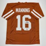 Facsimile Autographed Arch Manning Texas Orange Reprint Laser Auto College Football Jersey Size Men’s XL