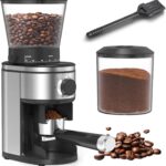 Coffee Grinder, Electric Conical Burr Grinder with 30 Grind Settings for 2-12 Cups, Adjustable Burr Mill for Home Use