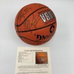 Michael Jordan 1991-92 Chicago Bulls NBA Champs Team Signed Basketball JSA COA – Autographed Basketballs