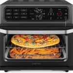 Chefman Dual Function Digital Air Fryer Oven with Temperature Probe, Black