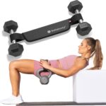 Bellabooty OG Belt – Bellabooty Exercise Hip Thrust Belt – For Dumbbells, Kettlebells, and Plates – Slip-Resistant Padding for Hip Protection – Perfect for Gym, Home, and On-the-Go Workouts