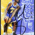 Lakers Kobe Bryant Signed 1996 Skybox Premium #203 Rookie Card JSA – Basketball Autographed Cards