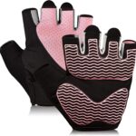 Sunnex Gym Gloves – Fingerless, Breathable Workout Gloves for Weightlifting, Cycling & More
